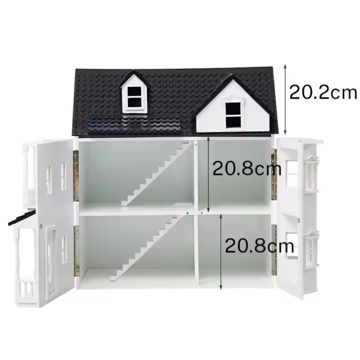 New Classic Wooden Doll House