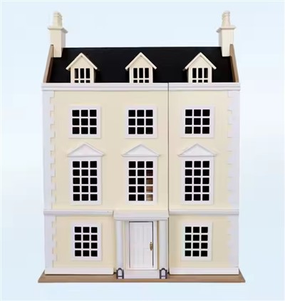 Socraigh dollhouse nua staighre adhmaid